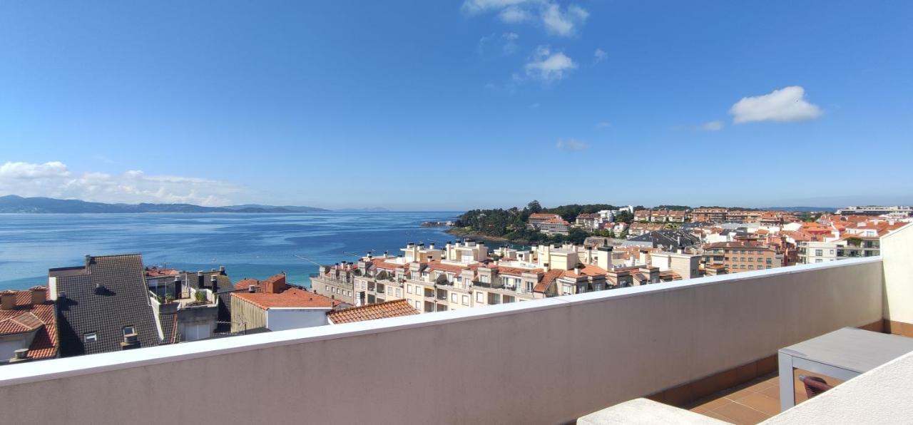 Apartamento Ático con amplia terraza y espectaculares vistas Sanxenxo Exterior foto