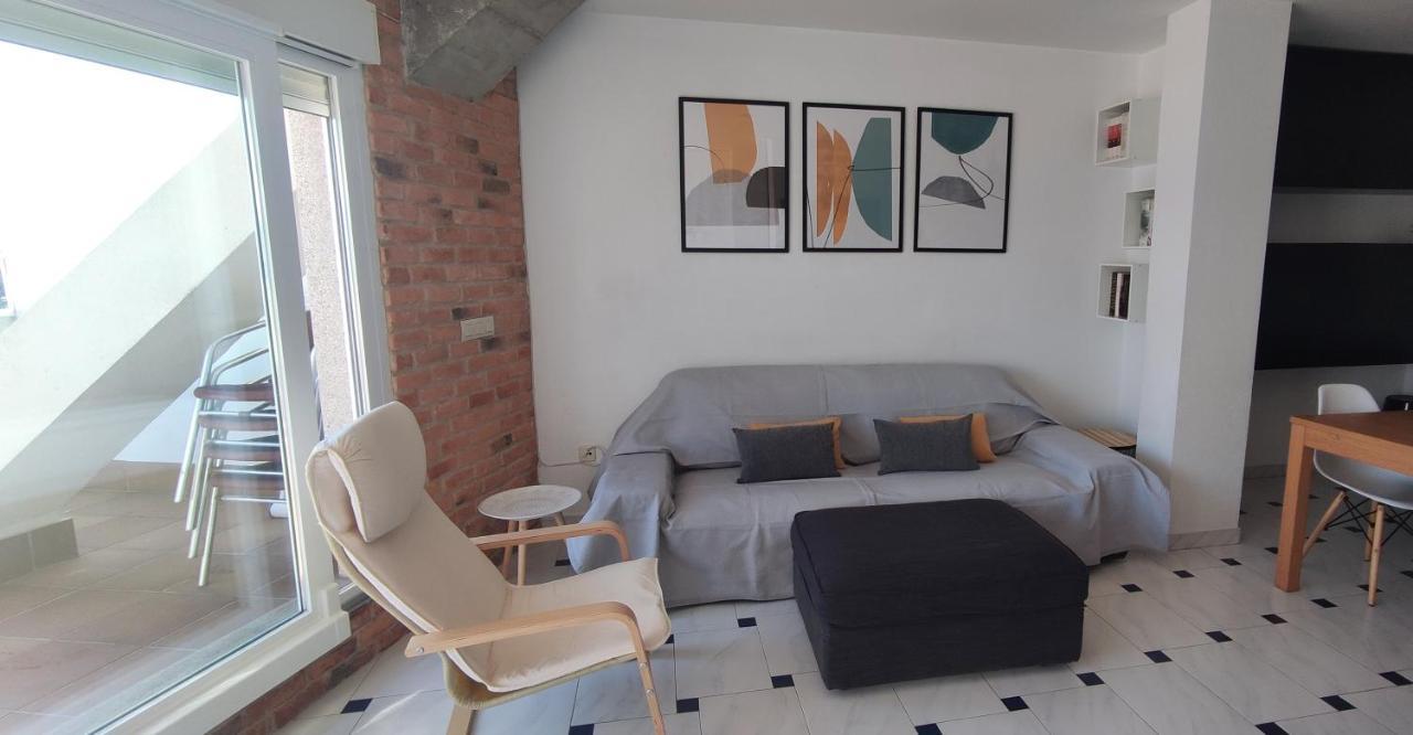 Apartamento Ático con amplia terraza y espectaculares vistas Sanxenxo Exterior foto