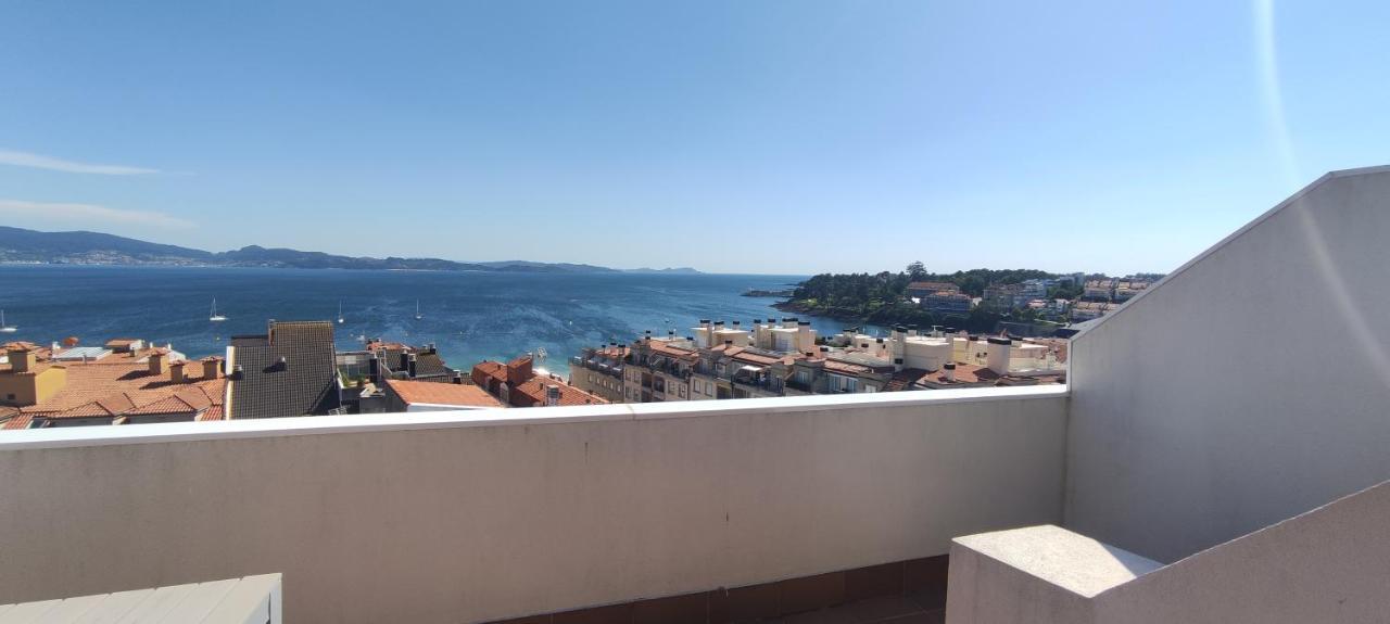 Apartamento Ático con amplia terraza y espectaculares vistas Sanxenxo Exterior foto