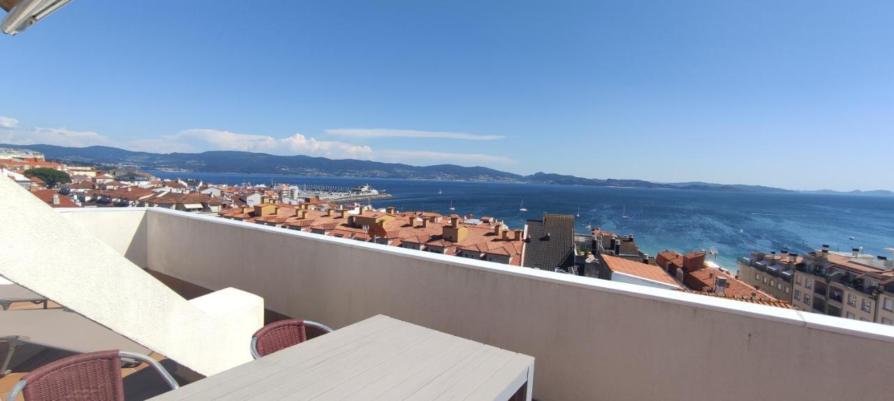 Apartamento Ático con amplia terraza y espectaculares vistas Sanxenxo Exterior foto