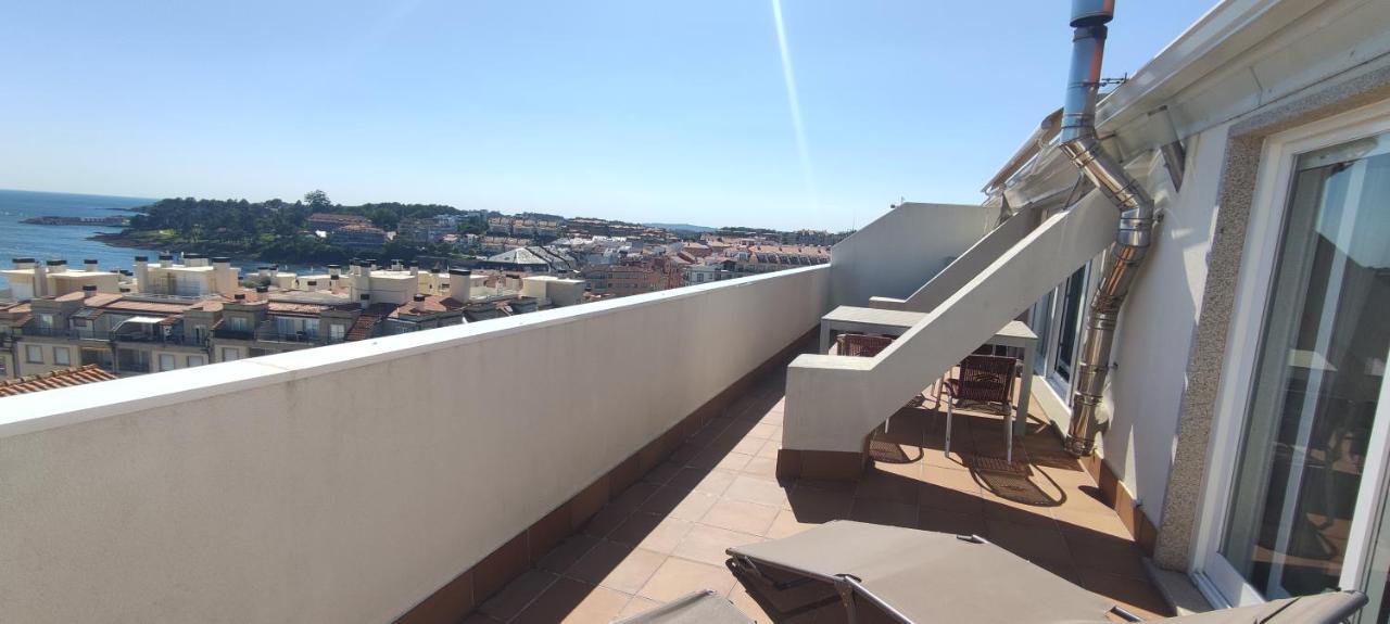 Apartamento Ático con amplia terraza y espectaculares vistas Sanxenxo Exterior foto